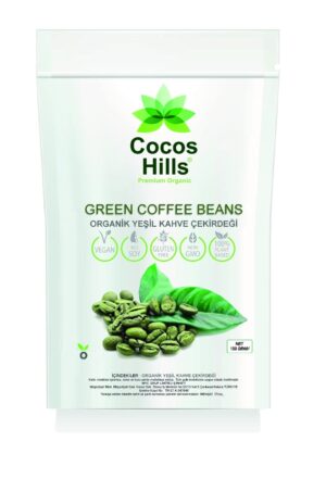 Cocos Hills Green Coffee Beans Yeşil Kahve Çekirdeği 100 gram